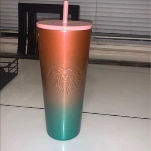 Starbucks pink ombré cup
